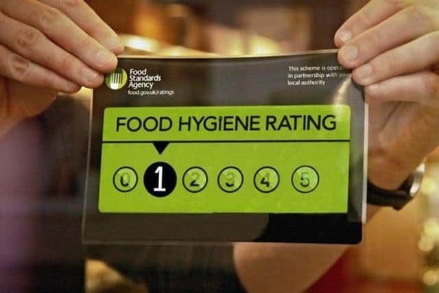 The pub received a one food hygiene rating.