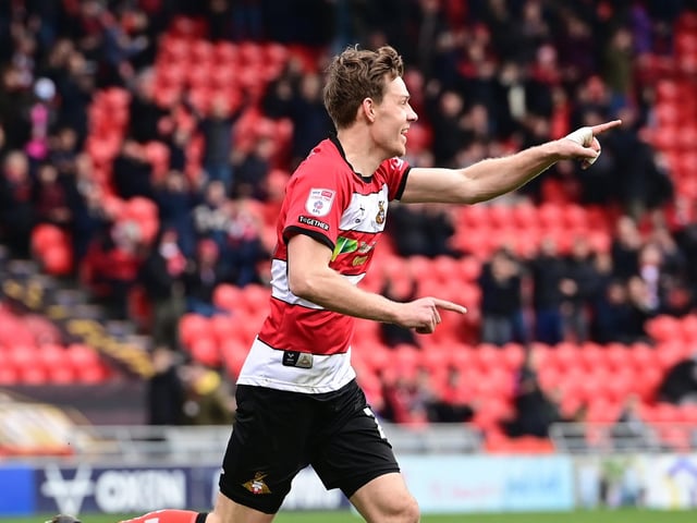 Yet again he was a battering ram for Rovers. In the right place to glance home the opener and so often was the focal point of the team. Imagine where Donny would be without his goals?