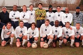 Armthorpe Welfare FC pictured in January 1997