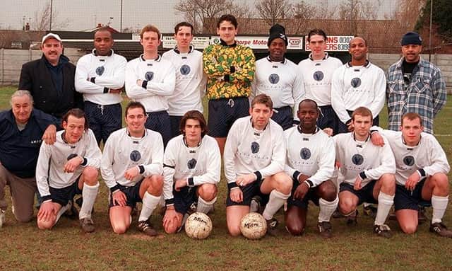Armthorpe Welfare FC pictured in January 1997