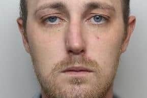 Pictured is Gareth Leach, aged 28, of Brameld Road, Mexborough, who was found guilty at Sheffield Crown Court on April 6, 2022, of manslaughter after the death of Dean Williamson from October 5, 2021.
