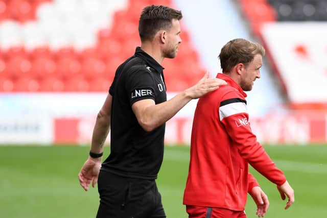 Andy Butler with James Coppinger