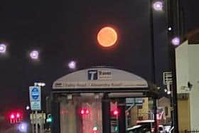 Free Press Facebook follower Joshua Beech took this picture of the moon over Balby Road on Tuesday night. He said: "I have never seen the moon soo big and beautiful at same time."
