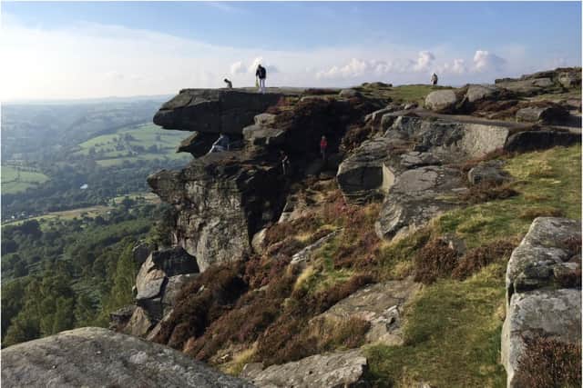 Susan and David have been walking in Derbyshire following her cancer recovery.