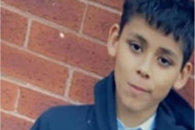 Nathaniel, age 12, was last seen this morning at around 10.30am at a property on Bluebell Close, in the Firth Park area of Sheffield.
