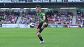 Doncaster's Luke Molyneux in action against Northampton Town.