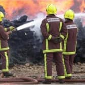 Fire crews are at the scene in Swinton.