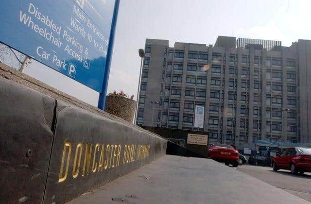 Doncaster Royal Infirmary.