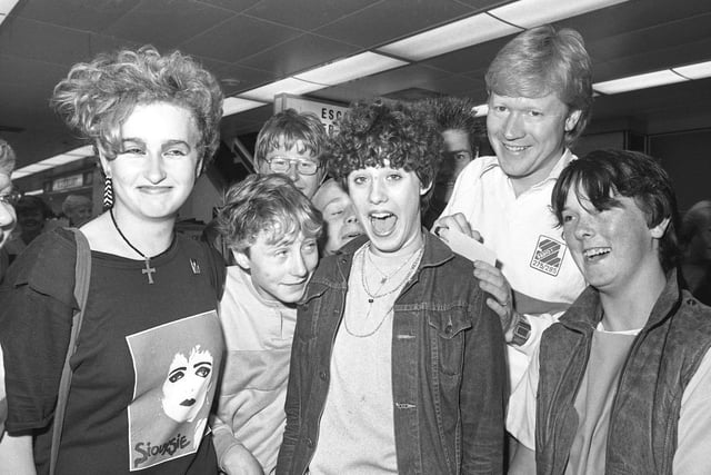 Radio 1 DJ David Jensen was pictured at Boots in Sunderland Market Square in August 1983. Did you get to meet him?