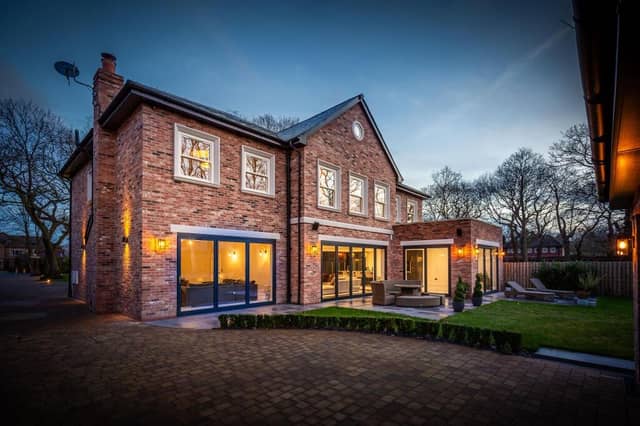 An exterior view of the stunning Bessacarr property.