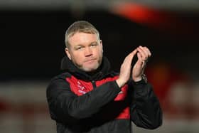 Doncaster Rovers manager Grant McCann.