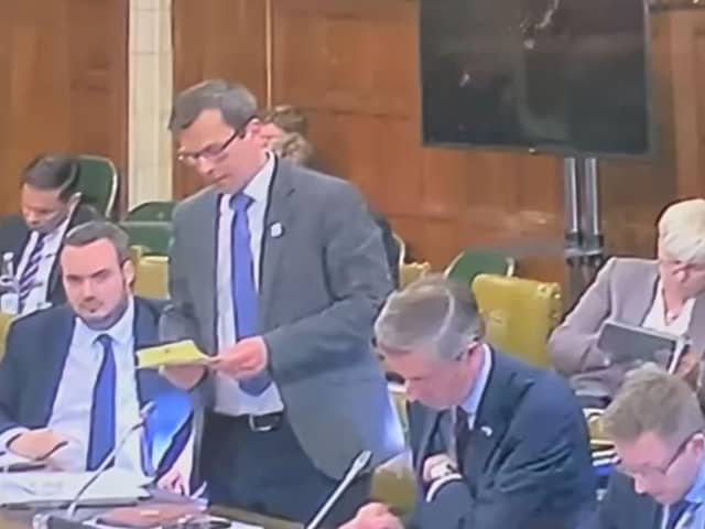 Doncaster MP Nick Fletcher is against assisted dying and said that as a Christian, only God should be allowed to take life away.