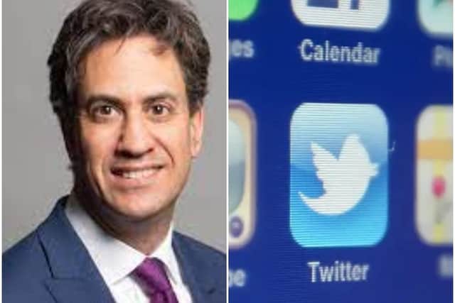 Ed Miliband has sent thousands of tweets since setting up his account