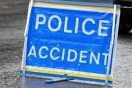 The incident took place earlier this evening.