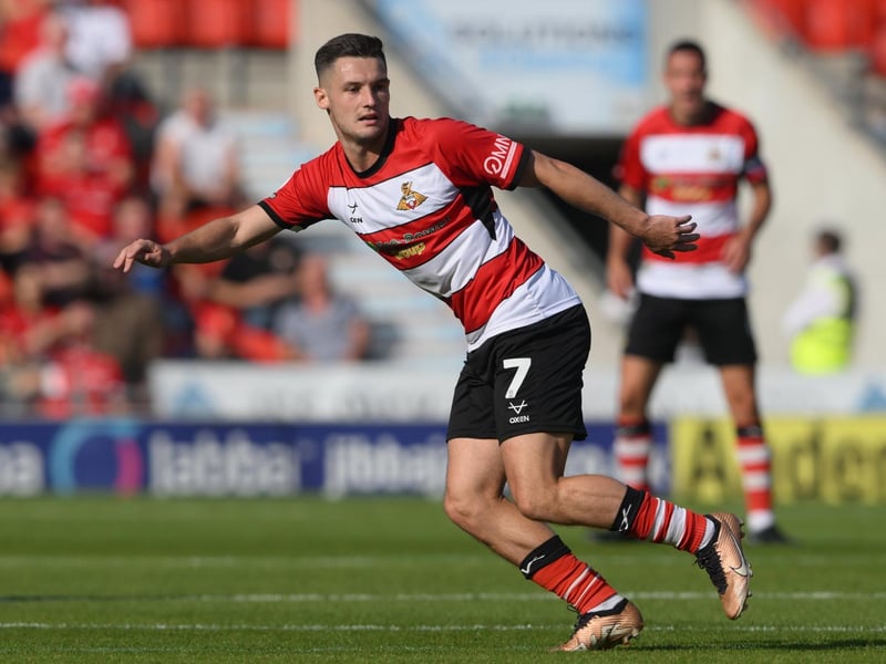 Molyneux has been the danger man for Doncaster to date this season. Expect to see him switch places with whoever is playing on the other wing throughout.
