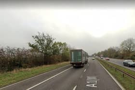 The incident on the A1M has caused traffic delays
