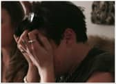 Yungblud breaks down in tears during an emotional interview with BBC documentary maker Louis Theroux. (Photo: BBC).