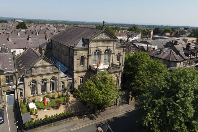 The distinctive property within its Harrogate location, just half-a-mile form the town centre.