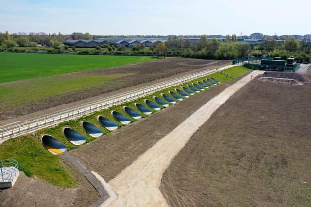 The improved Bentley Ings Pumping Station in Doncaster which has undergone a £12m upgrade to better protect 1,669 homes from surface water flooding