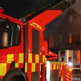 Firefighters were called out three times