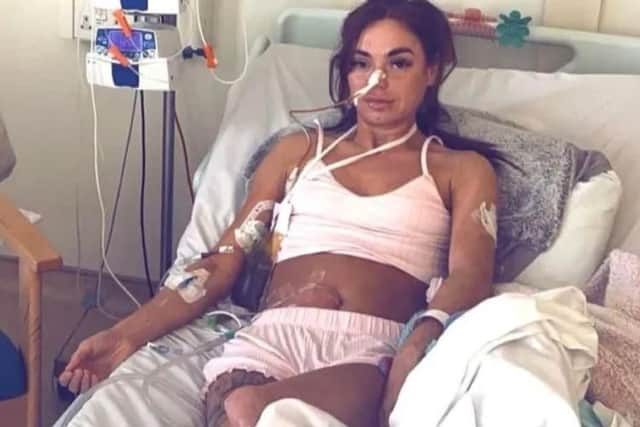 Nurse Beka Taylor has had her car stolen while seriously ill in hospital.