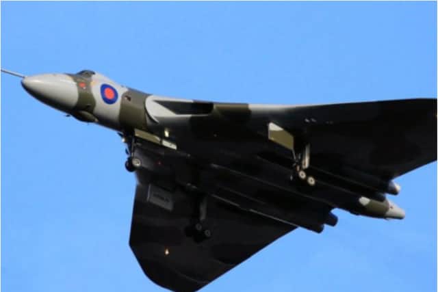 Doncaster's Vulcan bomber.