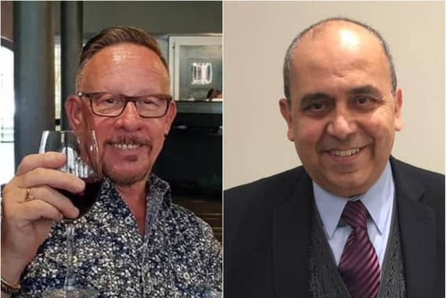 Kevin Smith and Dr Medhat Atalla - Doncaster's two NHS workers who have died from coronavirus.