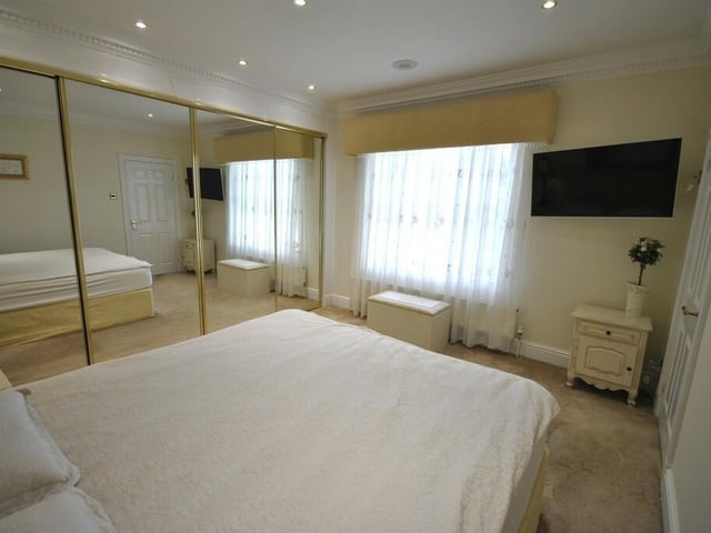 One of the property's impressive double bedrooms.