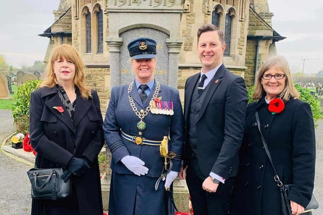 Memorial services were held across Doncaster.