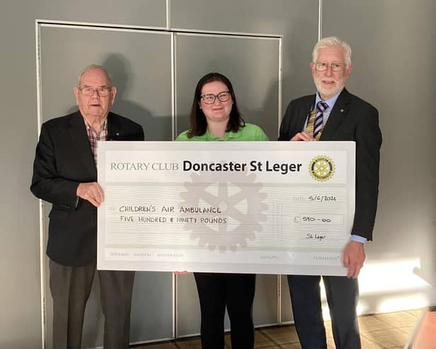 The City of Doncaster Rotary Club raises funds to support lifesaving children’s charity.
