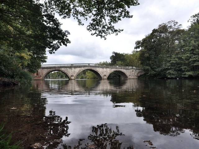This National Trust estate covers more than 3,800 acres of parkland, with a Gothic-style chapel, often referred to as a 'Cathedral in miniature', grand lake and walled garden.