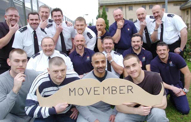 Who can you spot in these Movember pictures?