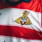 The new Rovers home strip for next season.