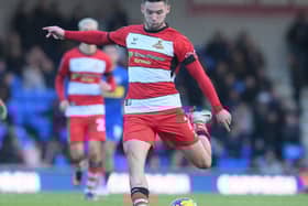 Luke Molyneux has a shot goal.