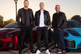 Freddie Flintoff, Paddy McGuiness and Chris Harris were seen filming in Doncaster