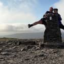 Feeling on top of the world! Oliver Ginn and his mum Tracy