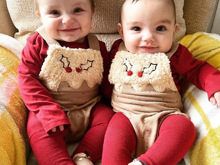 Charlie Whitehead, said: "These two beautiful girls (Ivy-Rose & Layla-Rae) was born 22nd June, wasn’t the best start to their lives, it’s been a tough one with 3 under two. But we’ve got this."