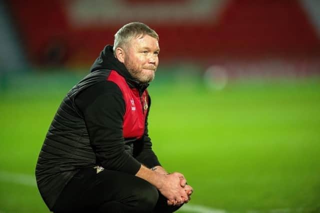 Doncaster Rovers boss Grant McCann, who returns to former club Peterborough United in the FA Cup on Saturday. Picture: Bruce Rollinson.
