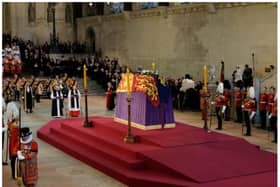 The Queen is lying in state in Westminster Hall. (Photo: Getty)