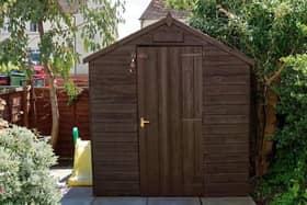 A Doncaster man was shocked to find a garden raider had done a poo on the roof of his shed.