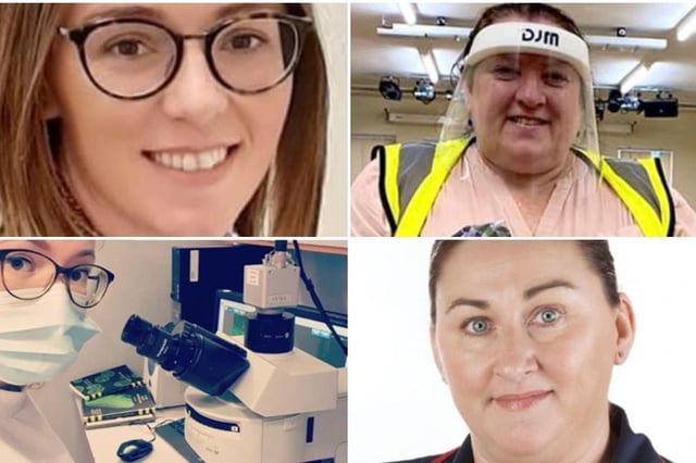 These are the key workers voted top ten.