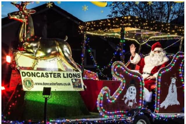 Santa's sleigh tour is coming back to Doncaster.