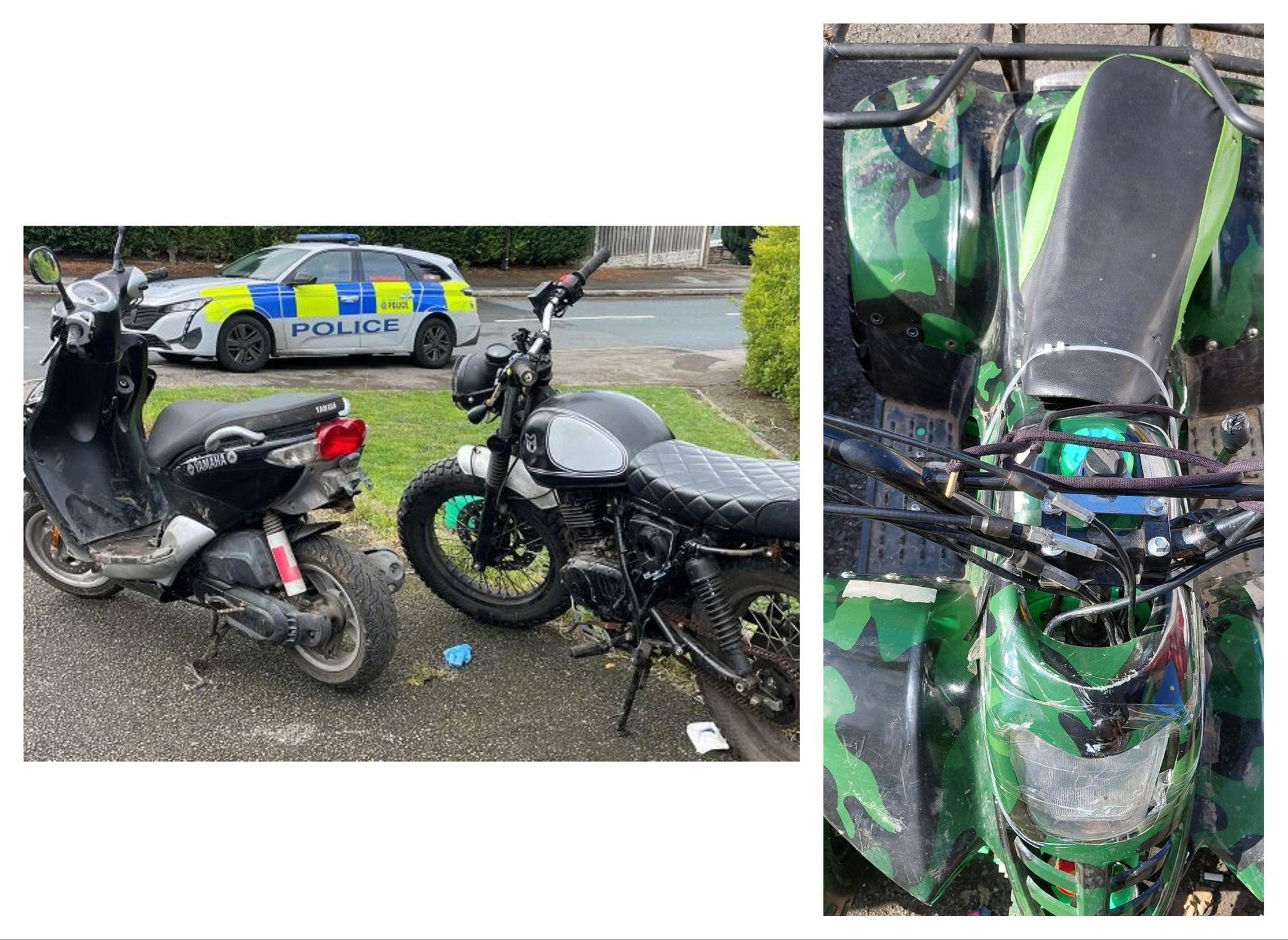 Police in Doncaster seize more nuisance bikes from city's streets
