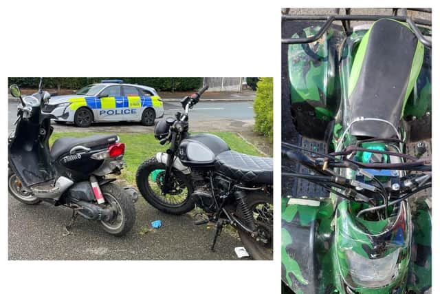 Police in Doncaster seize more nuisance bikes from city's streets