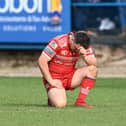 Dons' Matty Beharrell is pictured after the final whistle. Picture by Howard Roe/AHPIX.com