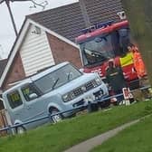Emergency services are at the scene of a serious incident in Armthorpe this afternoon.