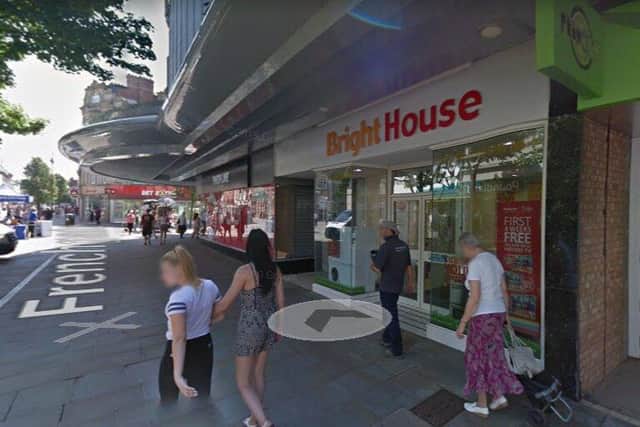 The incident reportedly happened outside Bright House in Doncaster town centre.