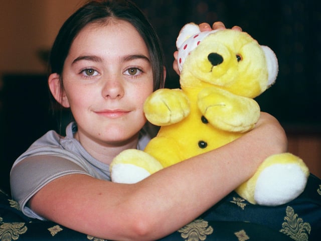 Jade Hewitt, 12, from Woodhouse Road, Intake, sang on the 1999 Children in Need record along with Martine Mccutcheon.