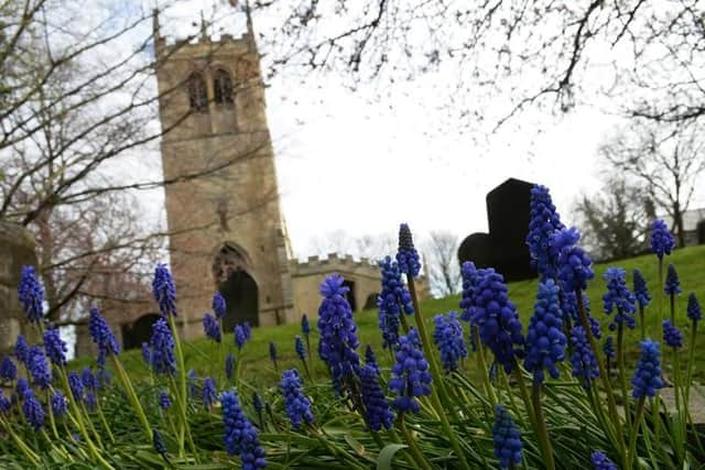 St. Peter's Church, Church street, Conisbrough. Picture: Marie Caley NDFP 13-04-15 Conisbrough MC 5