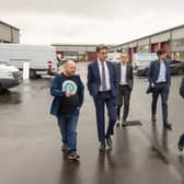 Ed (second to right) with Doncaster Refurnish CEO Andy Simpson, Key Fund CEO Matt Smith, Access CEO Seb Elsworth and Big Society Capital CEO Stpehen Muers.